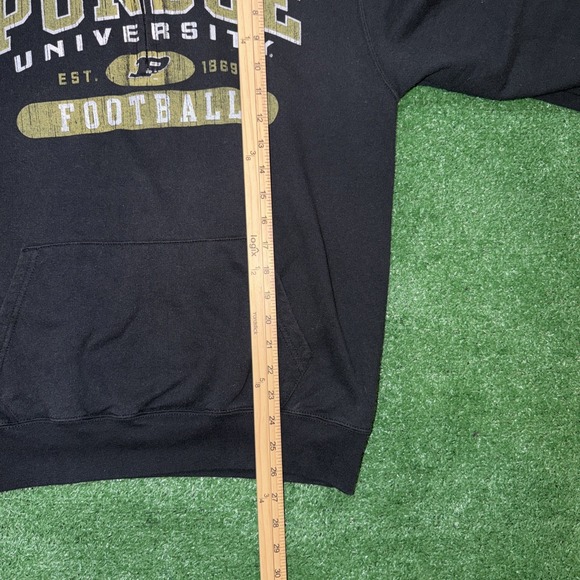 Vintage Champion Purdue Boilermakers Sweatshirt Quarter Zip Mens Med Football - Picture 5 of 6